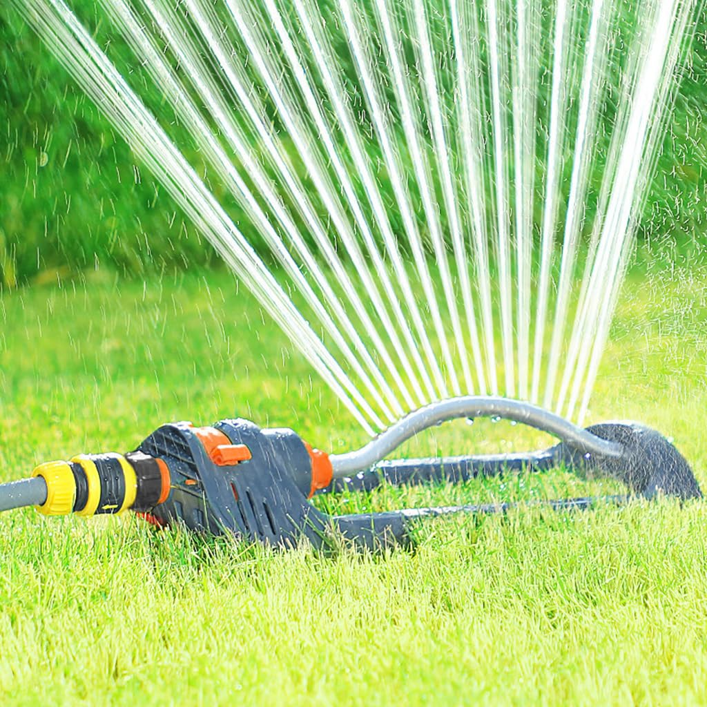 HASTHIP® Garden Sprinker for Garden Agriculture Watering, 180° Auto Irrigation Sprinkler Adjustable Irrigation Angle Sprinkler, Gardening Watering Systems for Outdoor Grass Garden Yard Lawns HASTHIP® Garden Sprinker for Garden Agriculture Watering, 180° Auto Irrigation Sprinkler Adjustable Irrigation Angle Sprinkler, Gardening Watering Systems for Outdoor Grass Garden Yard Lawns